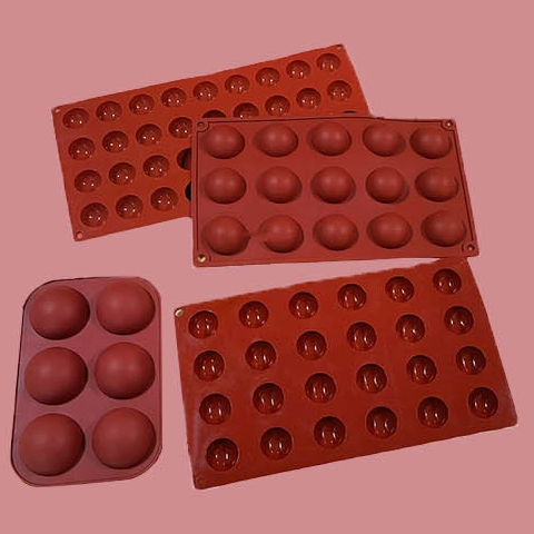 Moldes de chocolate de silicona personalizados