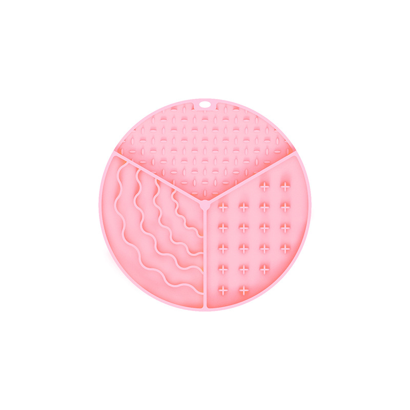 Cuencos para perros con alimentador lento de silicona redondo antideslizante libre de BPA con ventosas