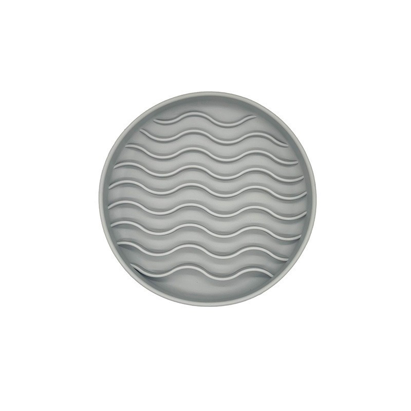 Tazón de comida lenta para mascotas de silicona personalizado