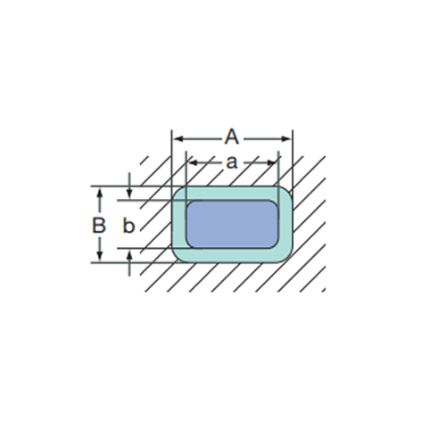 a&b: Dimensión de los teclados de caucho de silicona