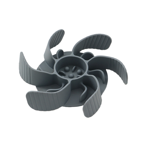 Cuenco para perros con alimentador lento en espiral de silicona