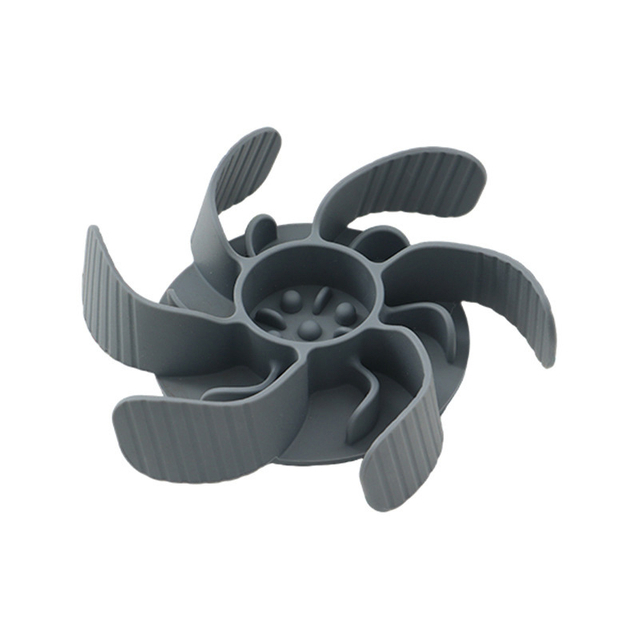 Cuenco para perros con alimentador lento en espiral de silicona