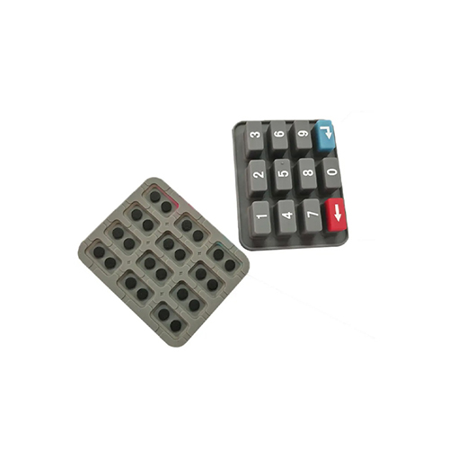 Teclado de silicona Csutom con pastillas de carbono.