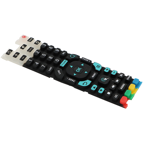 Teclados de control remoto de silicona personalizados