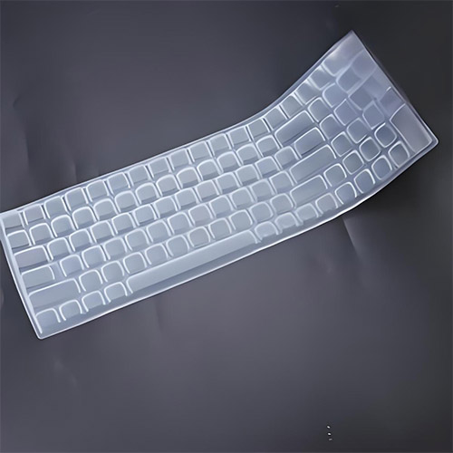 Funda de teclado de silicona transparente