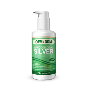 Tasa de esterilización del 99%, 100ml, 20ppm, Gel para la piel de plata coloidal transparente Natural, Gel antimicrobiano para la curación de heridas 