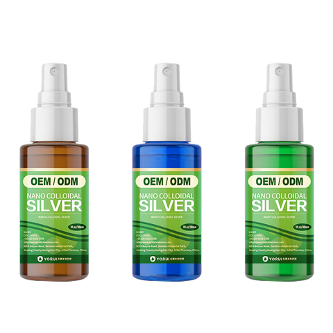 99,99% aerosol antibacteriano de plata nano coloidal de esterilización 30 ppm aplicado para quemar el tratamiento de cuidado de heridas